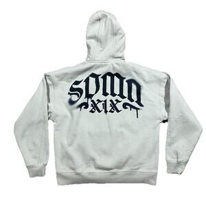 Sidemen SDMN XIX Beige Hoodie Size Small – Streetwear Pullover Sweatshirt